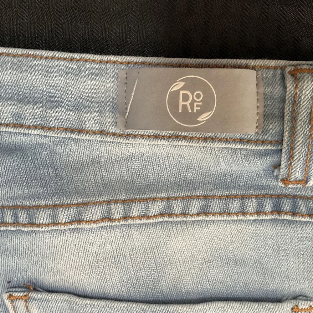 Ring Of Fire Jeans Boys 16 Slim Light Wash Blue Moto Biker‎ Skinny Stretch Denim